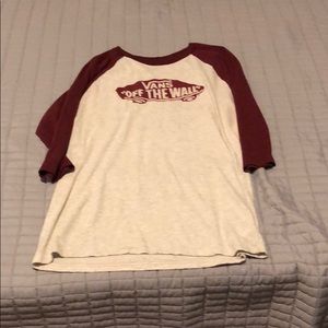 Vans 3/4 shirt